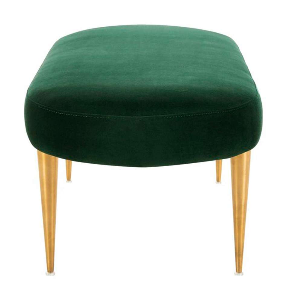 Safavieh - Corinne Oval Bench - Emerald - Gold - SFV4704A veiw 3