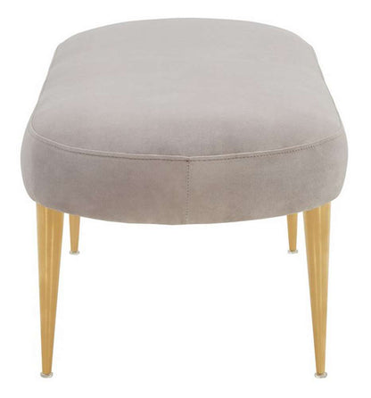Safavieh - Corinne Oval Bench - Pale Taupe - Gold - SFV4704D veiw 4