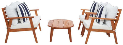 Safavieh - Deacon 4 Pc Living Set - Natural - Bge + Thk Stp P - PAT7050F veiw 4