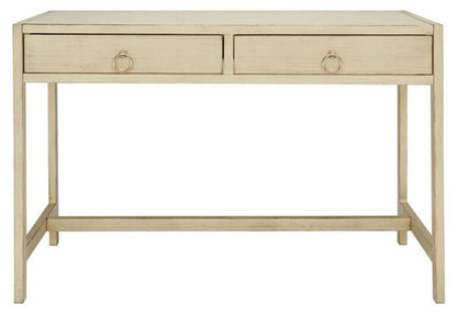 Safavieh - Esther 2 Drawer Desk - Antique White - DSK9200B veiw 1