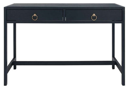 Safavieh - Esther 2 Drawer Desk - Navy - DSK9200A veiw 1
