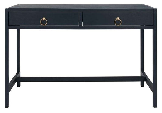 Safavieh - Esther 2 Drawer Desk - Navy - DSK9200A veiw 1