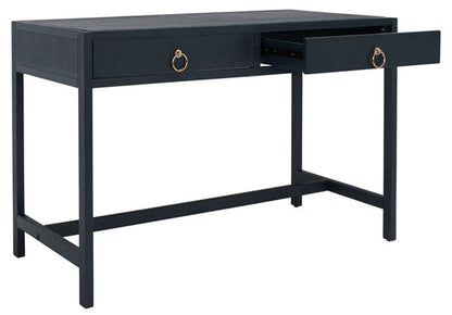Safavieh - Esther 2 Drawer Desk - Navy - DSK9200A veiw 4