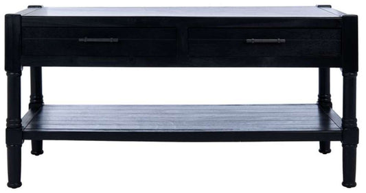 Safavieh - Filbert 2Drw Coffee Table - Black - COF5703B veiw 1