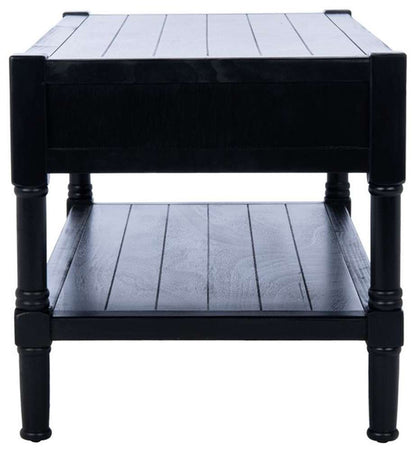 Safavieh - Filbert 2Drw Coffee Table - Black - COF5703B veiw 3