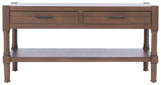 Safavieh - Filbert 2Drw Coffee Table - Brown - COF5703C veiw 1