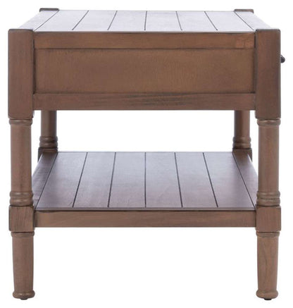 Safavieh - Filbert 2Drw Coffee Table - Brown - COF5703C veiw 3