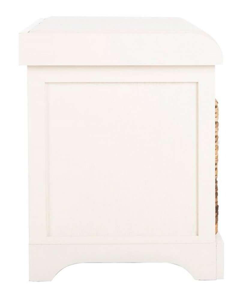 Safavieh - Freddy Storage Bench - Vintage White - AMH5736D veiw 4