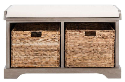 Safavieh - Freddy Storage Bench - White Washed - AMH5736G veiw 1