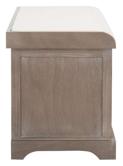 Safavieh - Freddy Storage Bench - White Washed - AMH5736G veiw 4