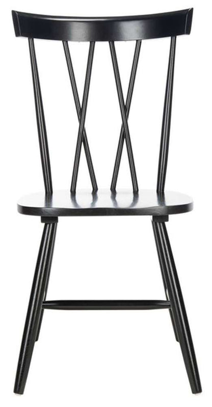 Safavieh - Friar Dining Chair - Black  (Set of 2) - DCH1401A-SET2 veiw 1