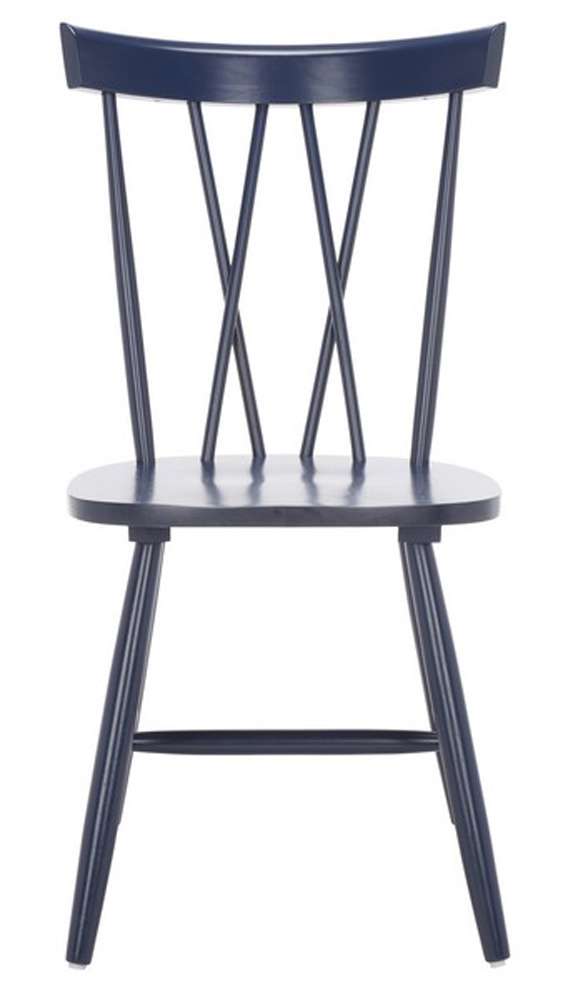 Safavieh - Friar Dining Chair - Navy  (Set of 2) - DCH1401F-SET2 veiw 1