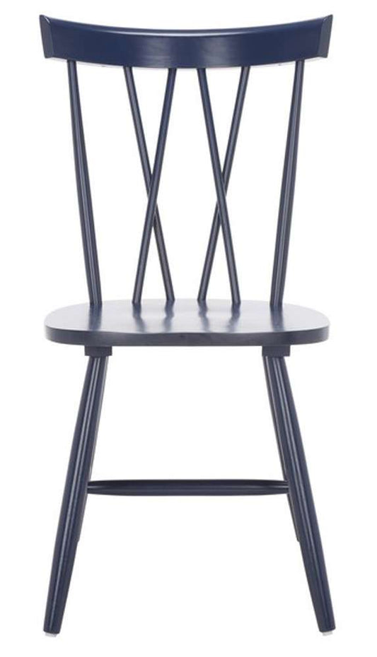 Safavieh - Friar Dining Chair - Navy  (Set of 2) - DCH1401F-SET2 veiw 1