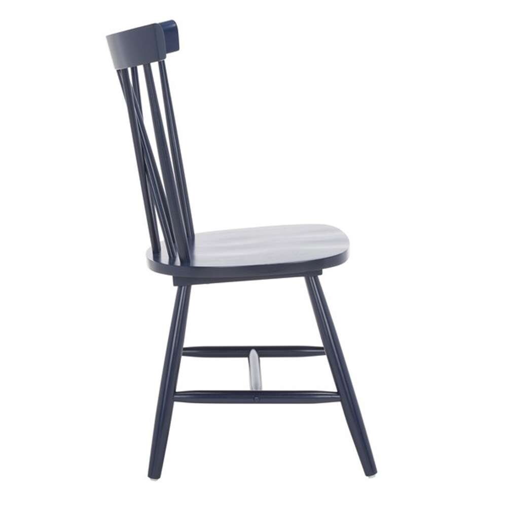 Safavieh - Friar Dining Chair - Navy  (Set of 2) - DCH1401F-SET2 veiw 4