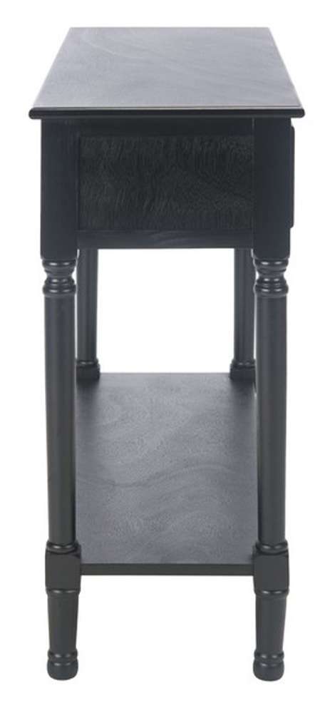 Safavieh - Haines 2Drw Console Table - Black - CNS5727A veiw 3