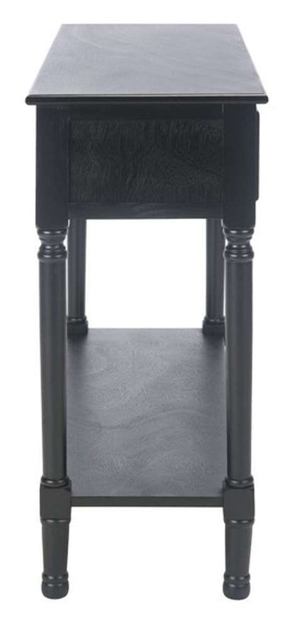 Safavieh - Haines 2Drw Console Table - Black - CNS5727A veiw 3