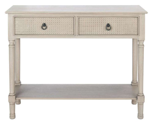 Safavieh - Haines 2Drw Console Table - Greige - CNS5727C veiw 1