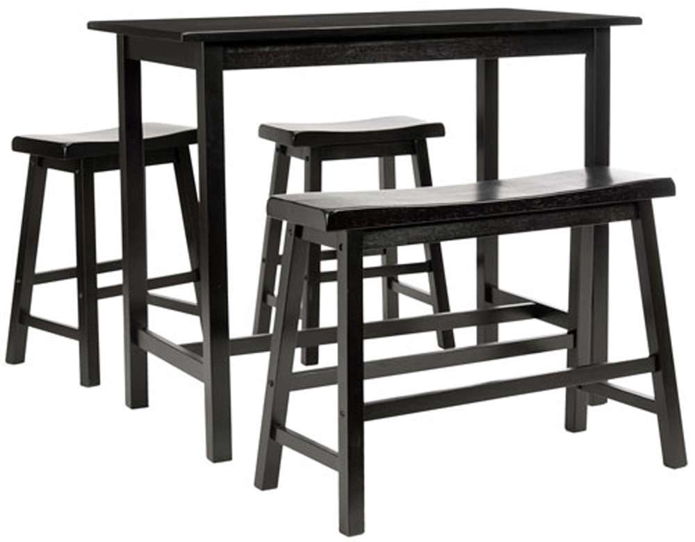Safavieh - Haley 4Pc Pub Set - Espresso - AMH8503A veiw 1