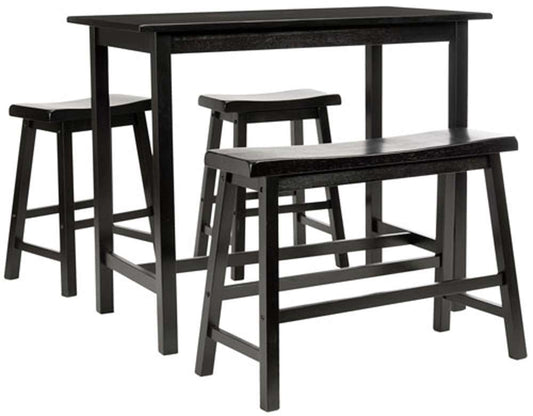 Safavieh - Haley 4Pc Pub Set - Espresso - AMH8503A veiw 1