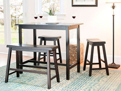 Safavieh - Haley 4Pc Pub Set - Espresso - AMH8503A veiw 2