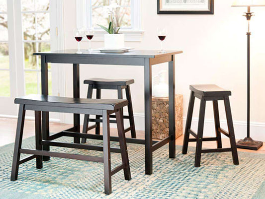 Safavieh - Haley 4Pc Pub Set - Espresso - AMH8503A veiw 2