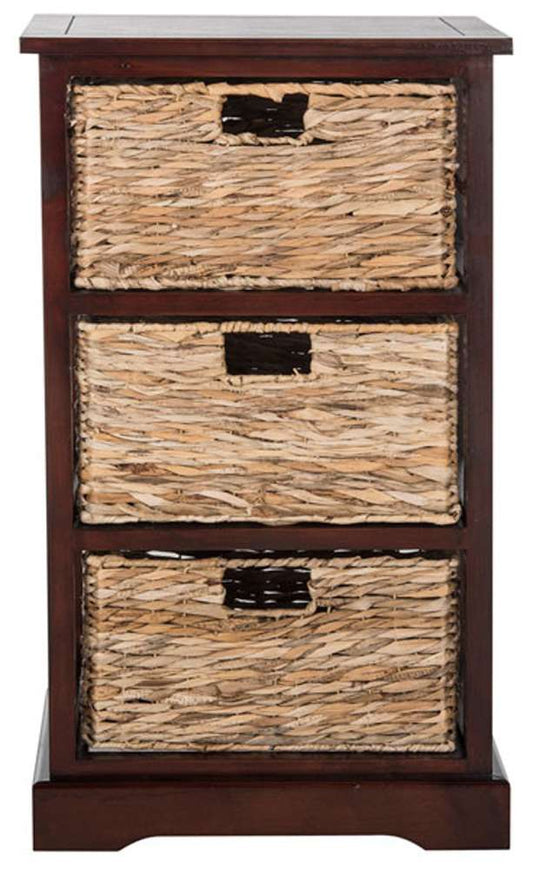 Safavieh - Halle Storage Side Table - Cherry - AMH5738C veiw 1