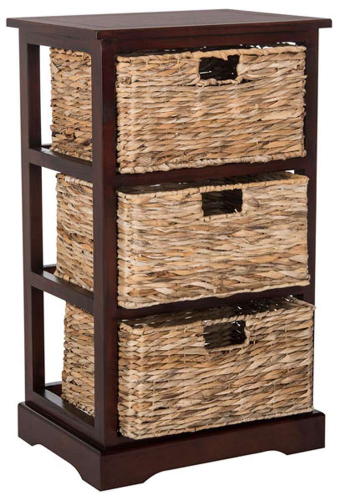 Safavieh - Halle Storage Side Table - Cherry - AMH5738C veiw 3