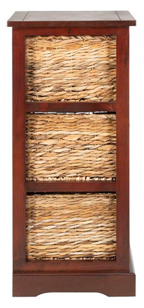 Safavieh - Halle Storage Side Table - Cherry - AMH5738C veiw 4