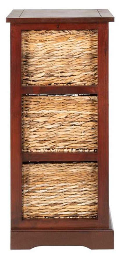 Safavieh - Halle Storage Side Table - Cherry - AMH5738C veiw 4
