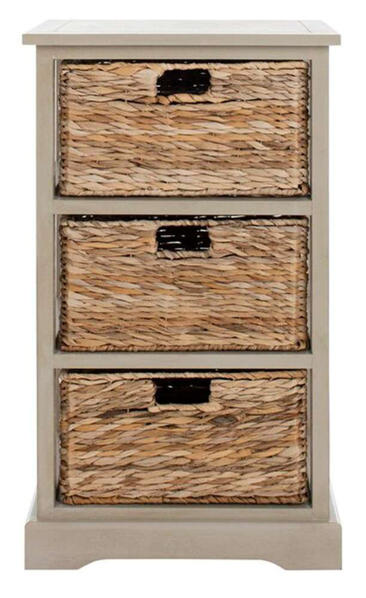 Safavieh - Halle Storage Side Table - Vintage Grey - AMH5738D veiw 1