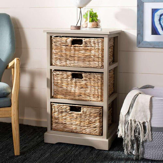 Safavieh - Halle Storage Side Table - Vintage Grey - AMH5738D veiw 2