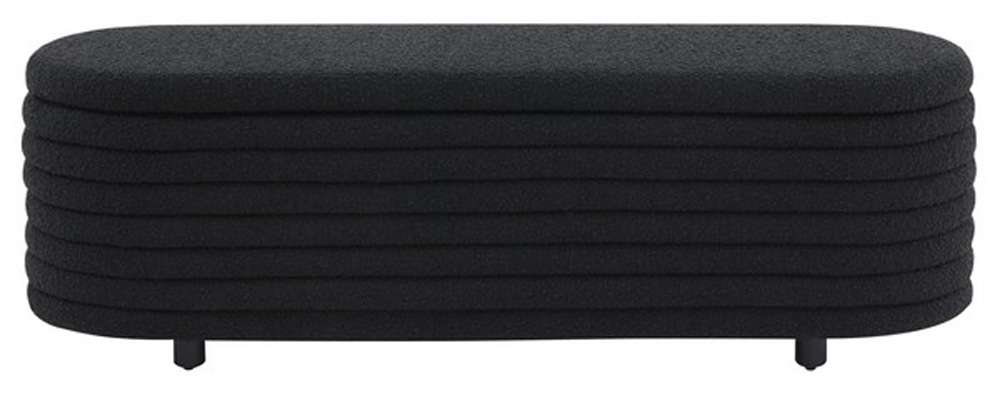 Safavieh - Jaymie Storage Bench - Black - Black - SFV5040C veiw 1