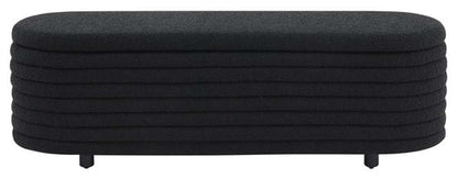 Safavieh - Jaymie Storage Bench - Black - Black - SFV5040C veiw 1