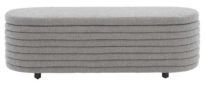 Safavieh - Jaymie Storage Bench - Dark Grey - Black - SFV5040D veiw 1
