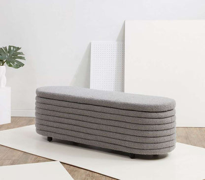 Safavieh - Jaymie Storage Bench - Dark Grey - Black - SFV5040D veiw 2