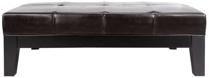 Safavieh - Jordan Cocktail Ottoman - Brown - HUD4066A veiw 1