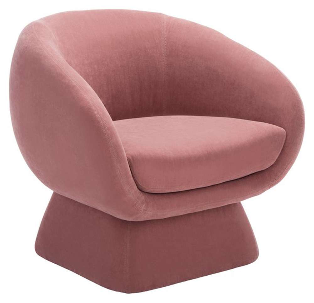 Safavieh - Kiana Modern Accent Chair - Dusty Rose - SFV4527A veiw 3