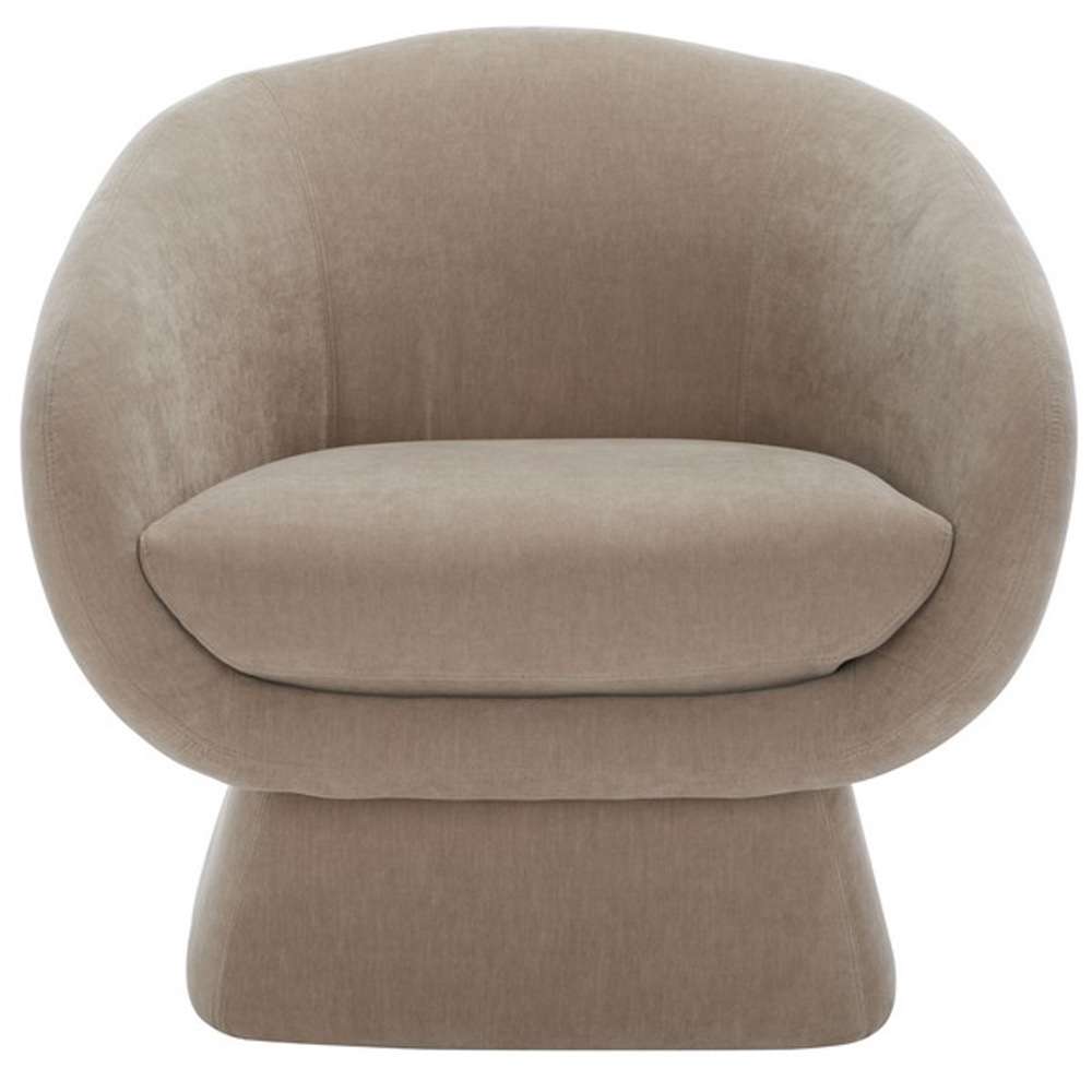 Safavieh - Kiana Modern Accent Chair - Light Brown - SFV4527E veiw 1