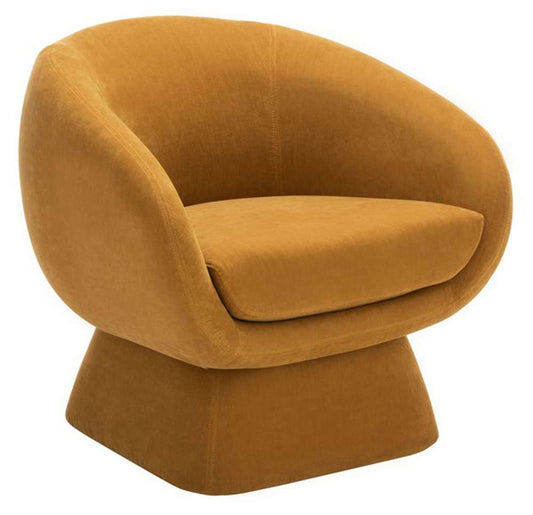 Safavieh - Kiana Modern Accent Chair - Mustard - SFV4527B veiw 2