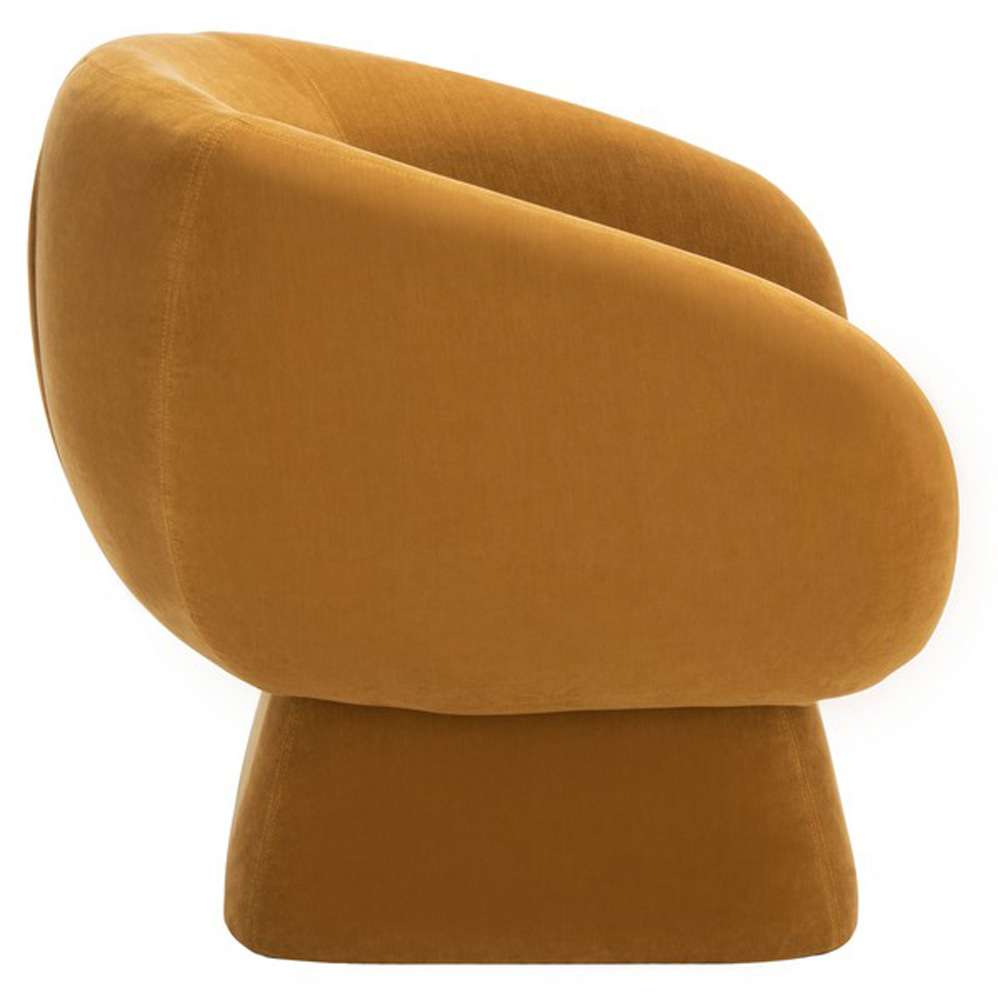 Safavieh - Kiana Modern Accent Chair - Mustard - SFV4527B veiw 3