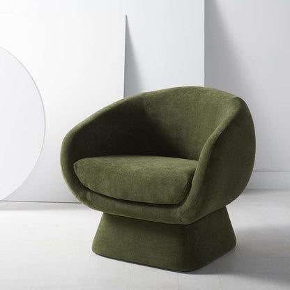 Safavieh - Kiana Modern Accent Chair - Olive Green - SFV4527F veiw 3