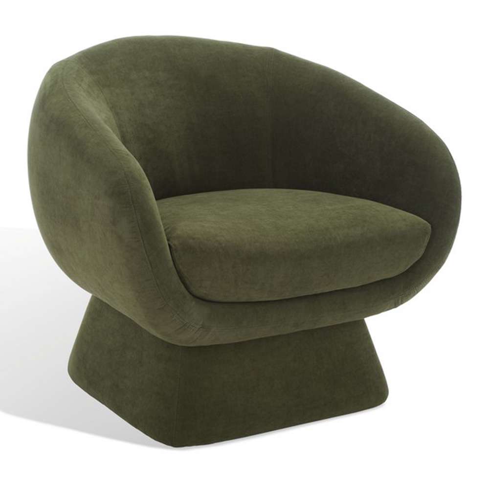 Safavieh - Kiana Modern Accent Chair - Olive Green - SFV4527F veiw 4