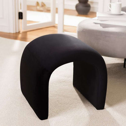 Safavieh - Kibo Ottoman - Black - OTT1300B veiw 2