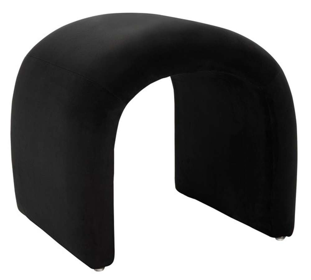 Safavieh - Kibo Ottoman - Black - OTT1300B veiw 4