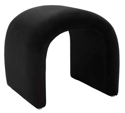 Safavieh - Kibo Ottoman - Black - OTT1300B veiw 4