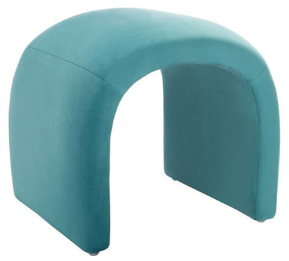 Safavieh - Kibo Ottoman - Sea Blue - OTT1300E veiw 4