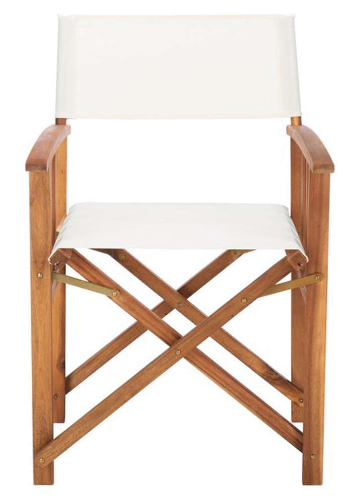 Safavieh - Laguna Director Chair - Natural - Beige  (Set of 2) - PAT7004F-SET2 veiw 1