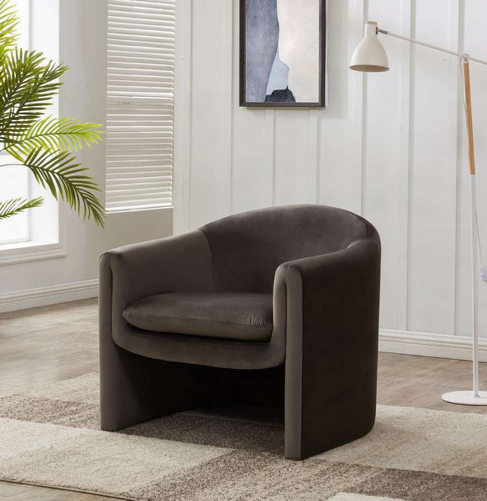 Safavieh - Laylette Accent Chair - Dark Brown - SFV4771A veiw 2