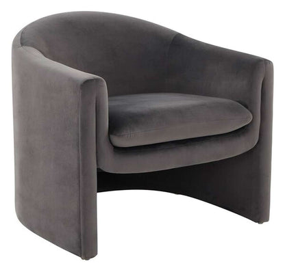 Safavieh - Laylette Accent Chair - Dark Grey - SFV4771D veiw 3