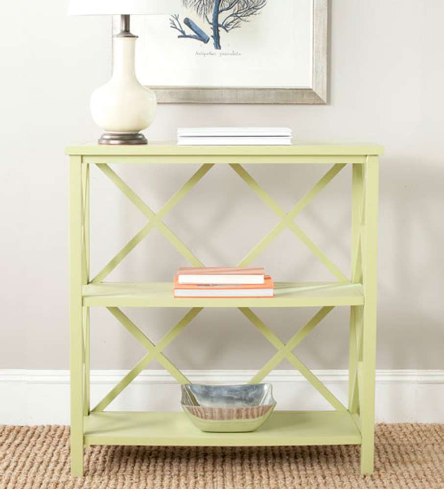 Safavieh - Liam Open Bookcase - Avacado Green - AMH6536F veiw 2